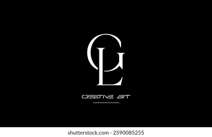 LG, GL, L, G abstract letters logo monogram