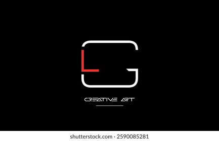 LG, GL, L, G abstract letters logo monogram