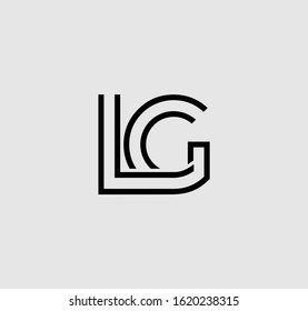 LG or GL logo designs and images