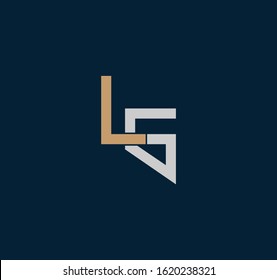 LG or GL logo designs and images