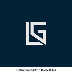 LG or GL logo designs and images