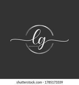 LG Initiallogo für Handschrift