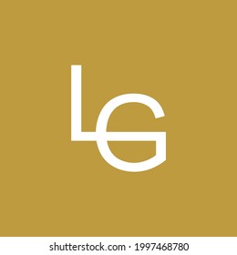 LG initial logo that connects