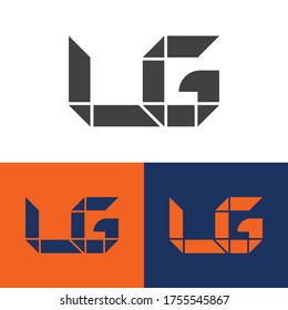 Plantilla de diseño de logotipo LGs