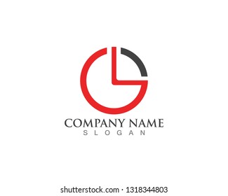 LG Letter Logo Business Template Vector icon