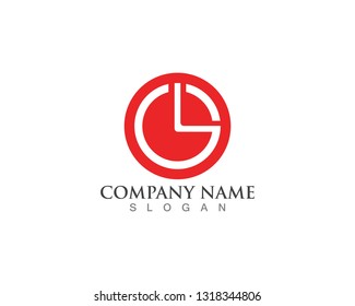 LG Letter Logo Business Template Vector icon