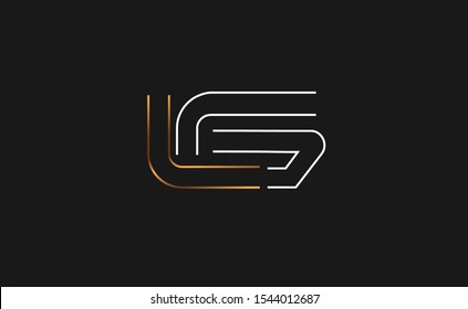 LG letter Logo Design Template Vector