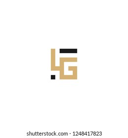 LG letter logo monogram lettermark vector icon