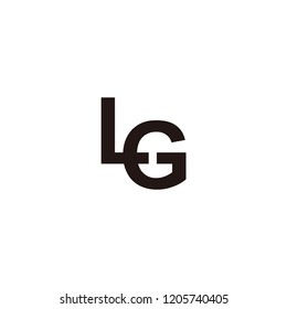 lg letter vector logo