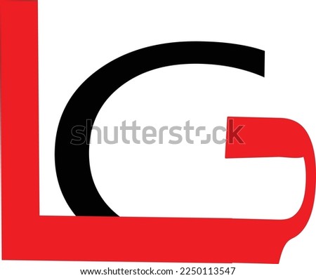 lg letterA letter logo design simple and black letter concept illustrator  templet elements