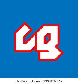 LG logo design, initial LG letter design with sci-fi style. LG logo for game, esport, Technology, Digital, Community or Business. L G sport modern Italic alphabet font. Typography urban style fonts.