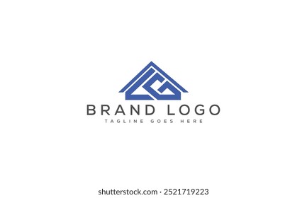 LG logo design vector template design for brand