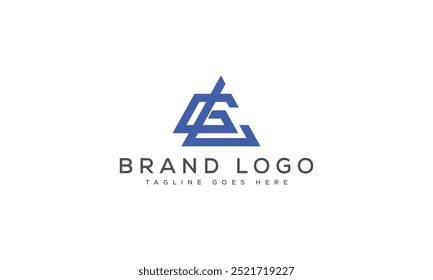 LG logo design vector template design for brand