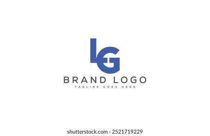 LG logo design vector template design for brand