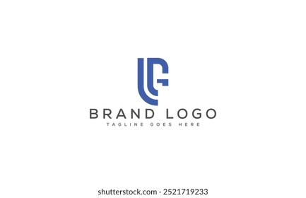 LG logo design vector template design for brand