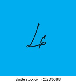 LG Signature initial logo template vector