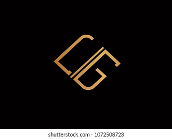 LG square shape Letter logo Design