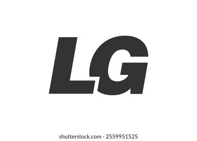 LG Techno Editable Font Logo For Corporate Branding. Bold, Futuristic Design With Unique Typographic Ideas. Minimal Custom Type And Dynamic Letter Variations For Promotion, Printing, And Book Titles