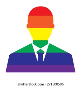 Lgbt Avatar User Profile Vector Illustration Stock Vector (Royalty Free ...