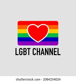 LGBT Channel vector AI eps 