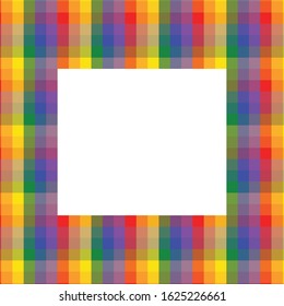 LGBT colored background, with empty place for text, copy space, template for greeting card, discrimination concept