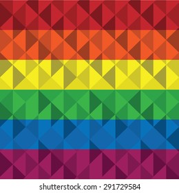 LGBT colorful background design vector