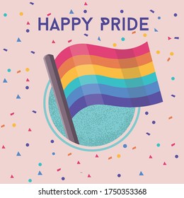  of the LGBT community. pride day. flag