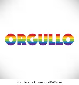 LGBT Composition (Spanish Text - Pride)