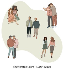 Las parejas LGBT pasan el tiempo de diferentes maneras