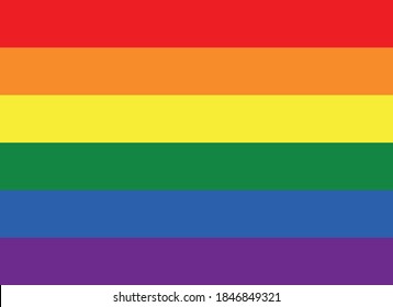 Lgbt flag colour community gay and lesbian