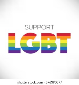LGBT Flag Composition