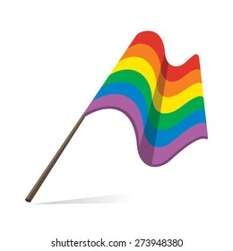 lgbt flag, gay and lesbian flag