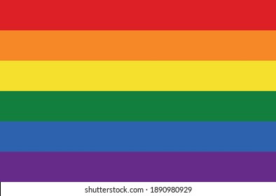 small gay pride flag png