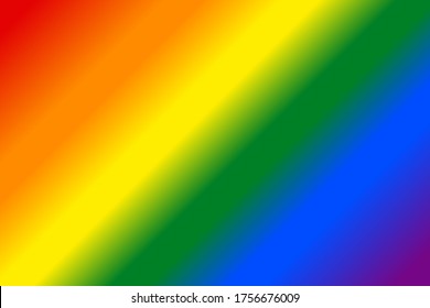 LGBT flag gradient  Rainbow pride flag lgbt movement background in gradient fill  Graphic element for design saved as an vector illustration in file format EPS 8