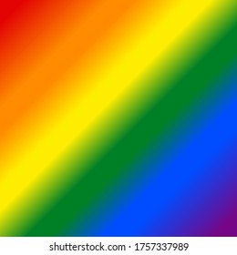 LGBT flag gradient  Rainbow pride movement background  Graphic element for design saved as an vector illustration in file format EPS 8