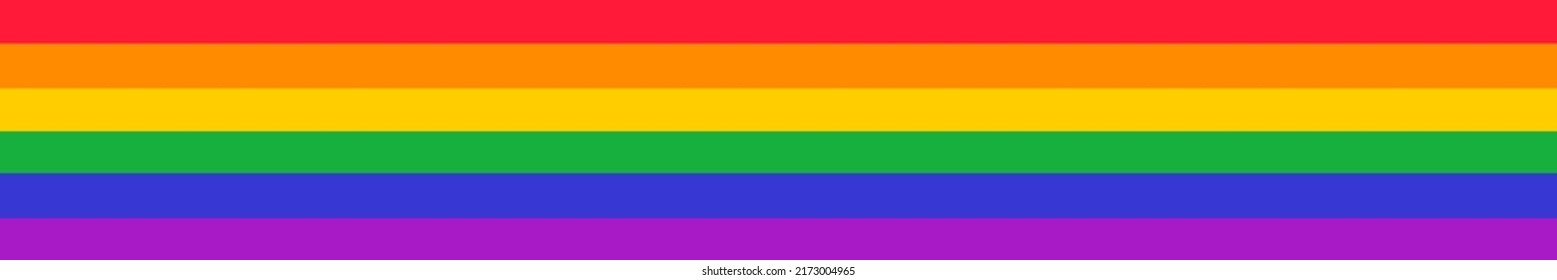 LGBT flag. Pride day vector icon. Rainbow love concept. Human rights and tolerance. LGBTQ+ gay and lesbian pride symbols. Icon template. Vector illustration isolated on white background.