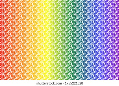 LGBT flag  in rainbow colors. Template design, vector illustration. Gay pride textile background. Stock vector illustration.