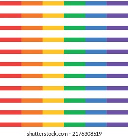 LGBT LGBTQ+ Pride Hearts and Slogans Social Media Post Template. Love is Love, Be Proud, Be Yourself. Hearts in LGBT Flag Colours. Vector Design Element for LGBT Pride Social Post, Square Banner, Logo