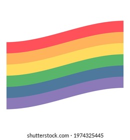 LGBT pride flag background. Rainbow pride flag include of Lesbian, gay, bisexual, and transgender flag of LGBT organization. pride rainbow vector illustration