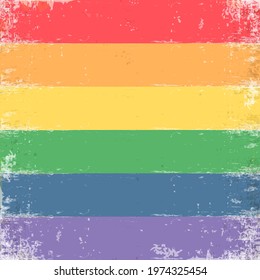 LGBT pride flag background. Rainbow pride flag include of Lesbian, gay, bisexual, and transgender flag of LGBT organization. pride rainbow vector illustration