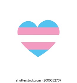 LGBT pride flag or rainbow pride flag on heart background.