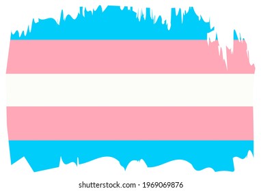LGBT pride flag, Transgender PRIDE. Multicolored peace flag movement. Original colors symbol.