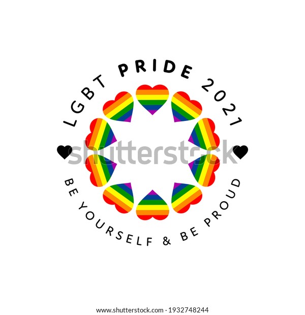 Lgbt Pride Logo Pride 2021 Badge Stock Vector (Royalty Free) 1932748244 ...