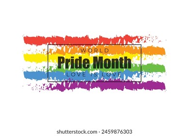 LGBT Pride Month gay annual summer event celebration