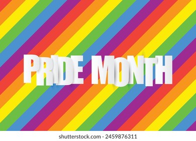 LGBT Pride Month gay annual summer event celebration