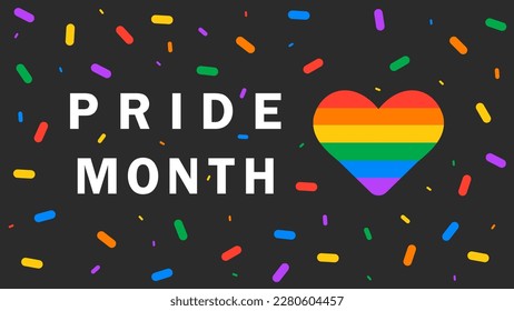 LGBT Pride Month in June. Lesbian Gay Bisexual Transgender. Celebrated annual. earth in the form of an LGBT flag. Rainbow love concept. human rights and tolerance. Poster, card, banner and background.