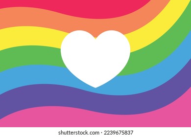 Orgullo LGBT fondo arcoiris 2 vectorarte