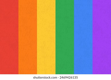 Fondo de la bandera arco iris del orgullo LGBT. Identidad sexual con bandera arcoiris