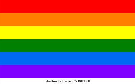LGBT rainbow flag