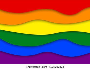 what is the color of the gay flag